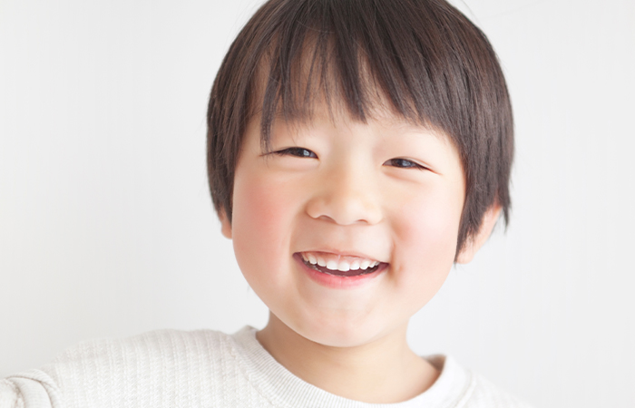 お子様のあごの成長のために